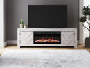 Cayboni 71" TV Stand with Electric Fireplace - Watson's 87 Furniture (Middlefield,OH)