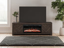 Cayboni 71" TV Stand with Electric Fireplace - Watson's 87 Furniture (Middlefield,OH)