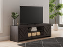 Cayboni 71" TV Stand with Electric Fireplace - Watson's 87 Furniture (Middlefield,OH)
