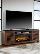 Kallari 84" TV Stand with Electric Fireplace - Watson's 87 Furniture (Middlefield,OH)