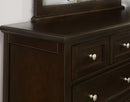 Vaughan-Basset Bonanza 8-Drawer Triple Dresser in Merlot - Watson's 87 Furniture (Middlefield,OH)