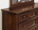 Vaughan-Basset Bonanza 8-Drawer Triple Dresser in Cherry - Watson's 87 Furniture (Middlefield,OH)