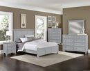 Vaughan-Bassett Bonanza Triple Dresser in Gray - Watson's 87 Furniture (Middlefield,OH)