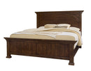 Vaughan Bassett Vista Queen Mansion Bed in Warm Cherry image