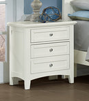Vaughan-Basset Bonanza 2-Drawer Nightstand in White image