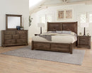 Vaughan-Bassett Cool Rustic 7 Drawer Dresser in Mink - Watson's 87 Furniture (Middlefield,OH)
