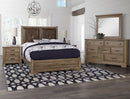 Vaughan-Bassett Cool Rustic 7 Drawer Dresser in Stone Grey - Watson's 87 Furniture (Middlefield,OH)