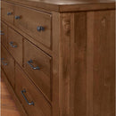Vaughan-Bassett Cool Rustic 7 Drawer Dresser in Amber - Watson's 87 Furniture (Middlefield,OH)